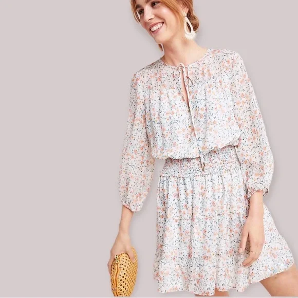 embellished halter mini dress Embellished Halterneck A-Line Mini Dress in Almond - 6